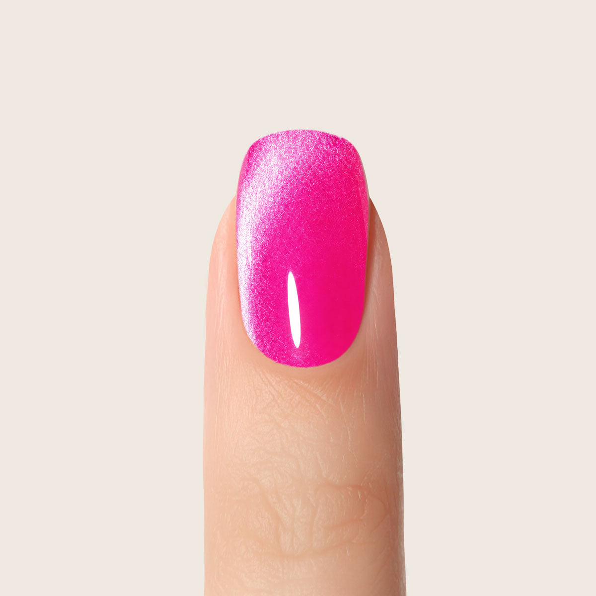 Vernis Shellac UV/LED Magic Cat Eye Neon Framboise -L602-