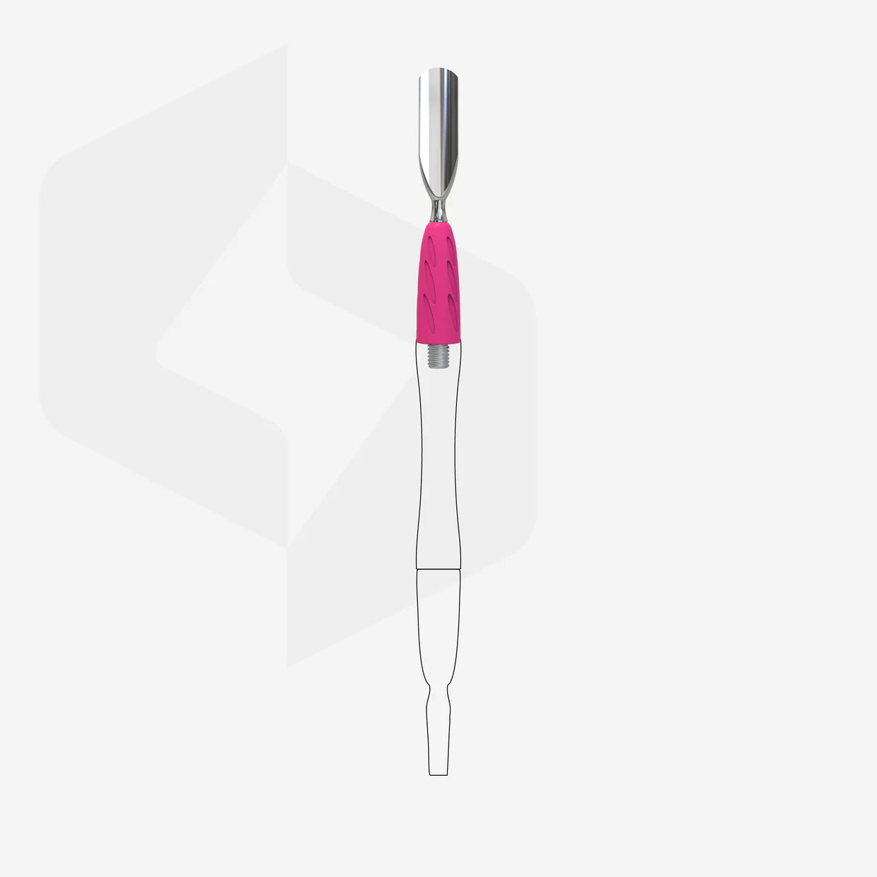Arbeitsteil des Pushers Combo UNIQ 17 abgerundeter breiter Pusher
