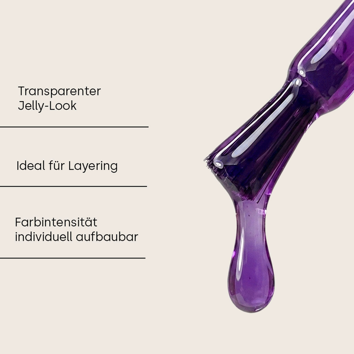 Emmi-Nail Shellac UV Polish Jelly Purple 7,5ml
