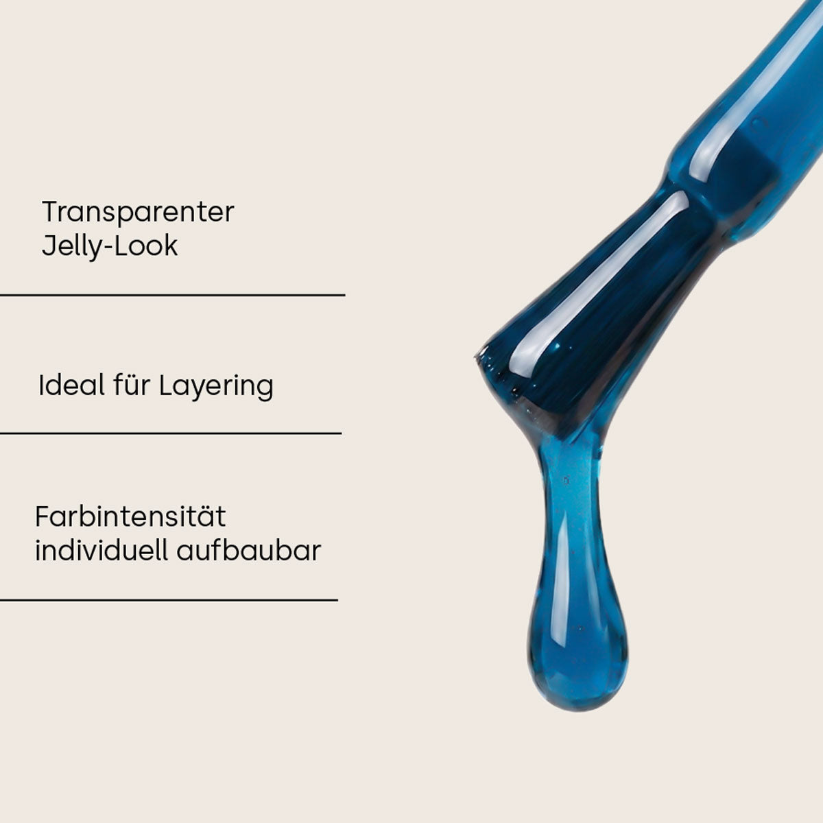 Emmi-Nail Shellac UV Polish Jelly Blue 7.5ml