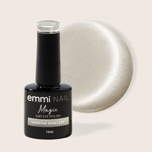 Emmi Shellac UV/LED-Lack Magic Cat Eye Universal Gold -L607-