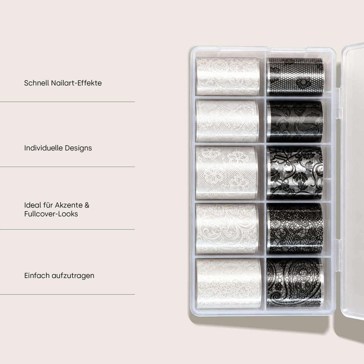 Transferfolie "Lace Elegance" 10 Rollen