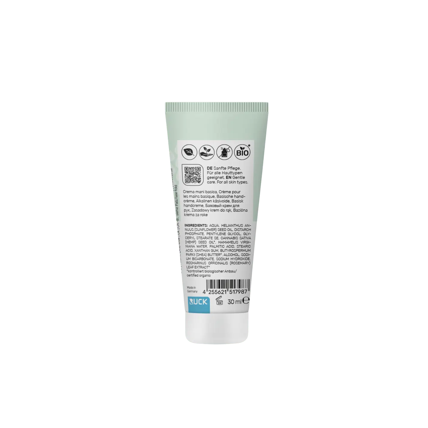RUCK peclavus pure Crème Mains Basique