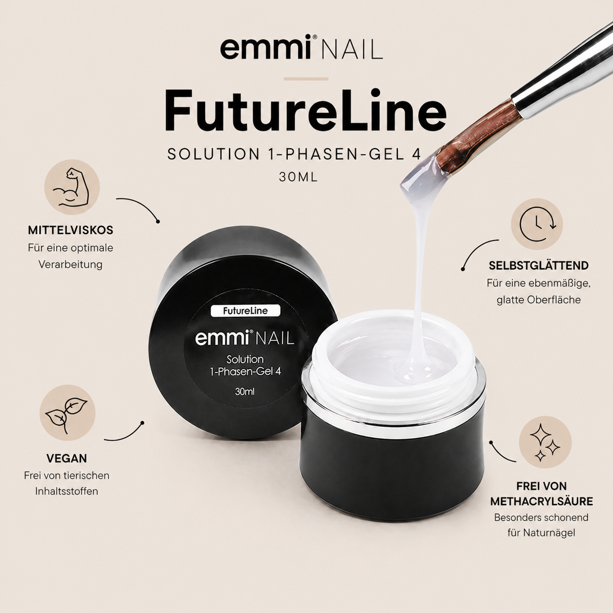 Futureline French Gel Hyper White 15ml 