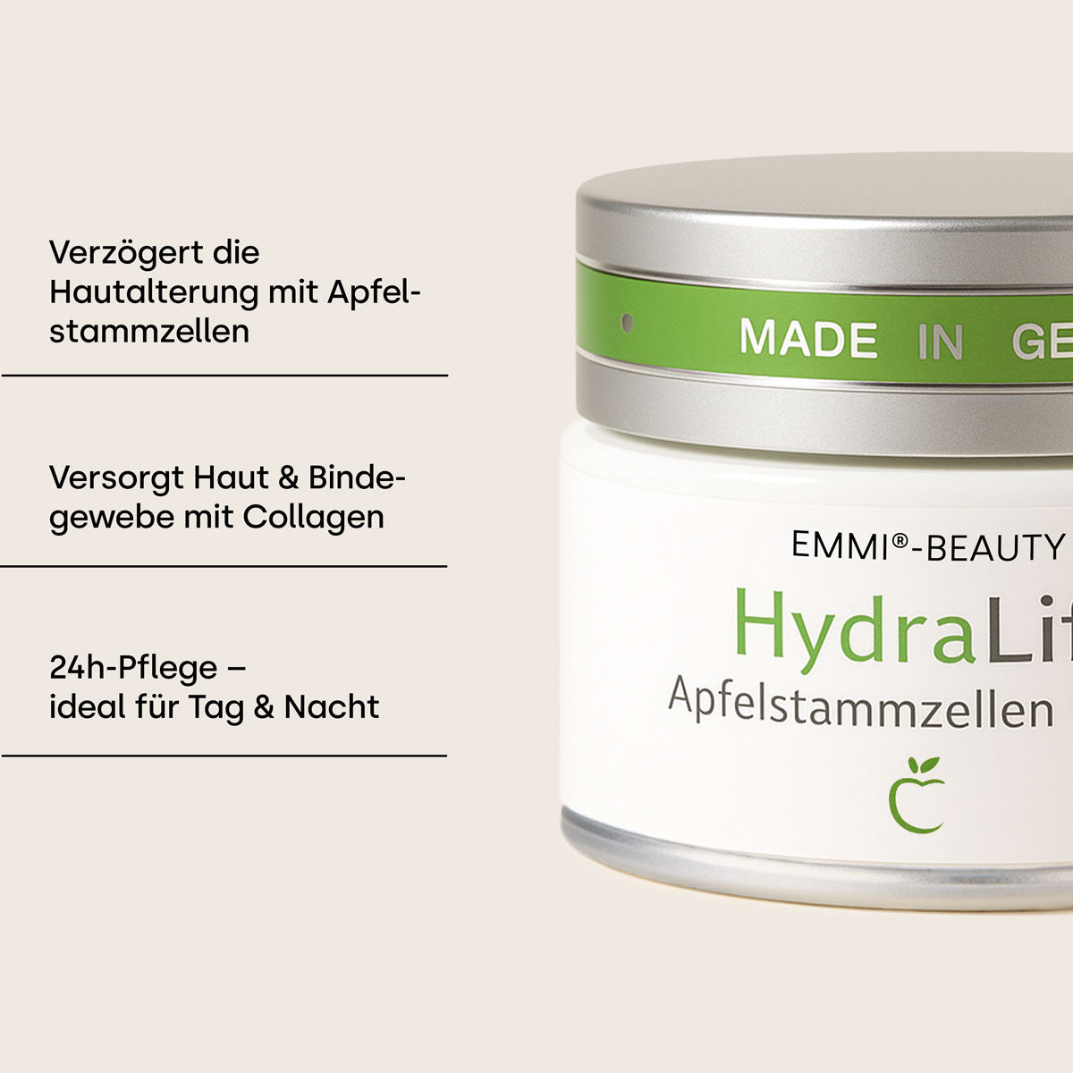 HydraLift Apfelstammzellen Cremegel