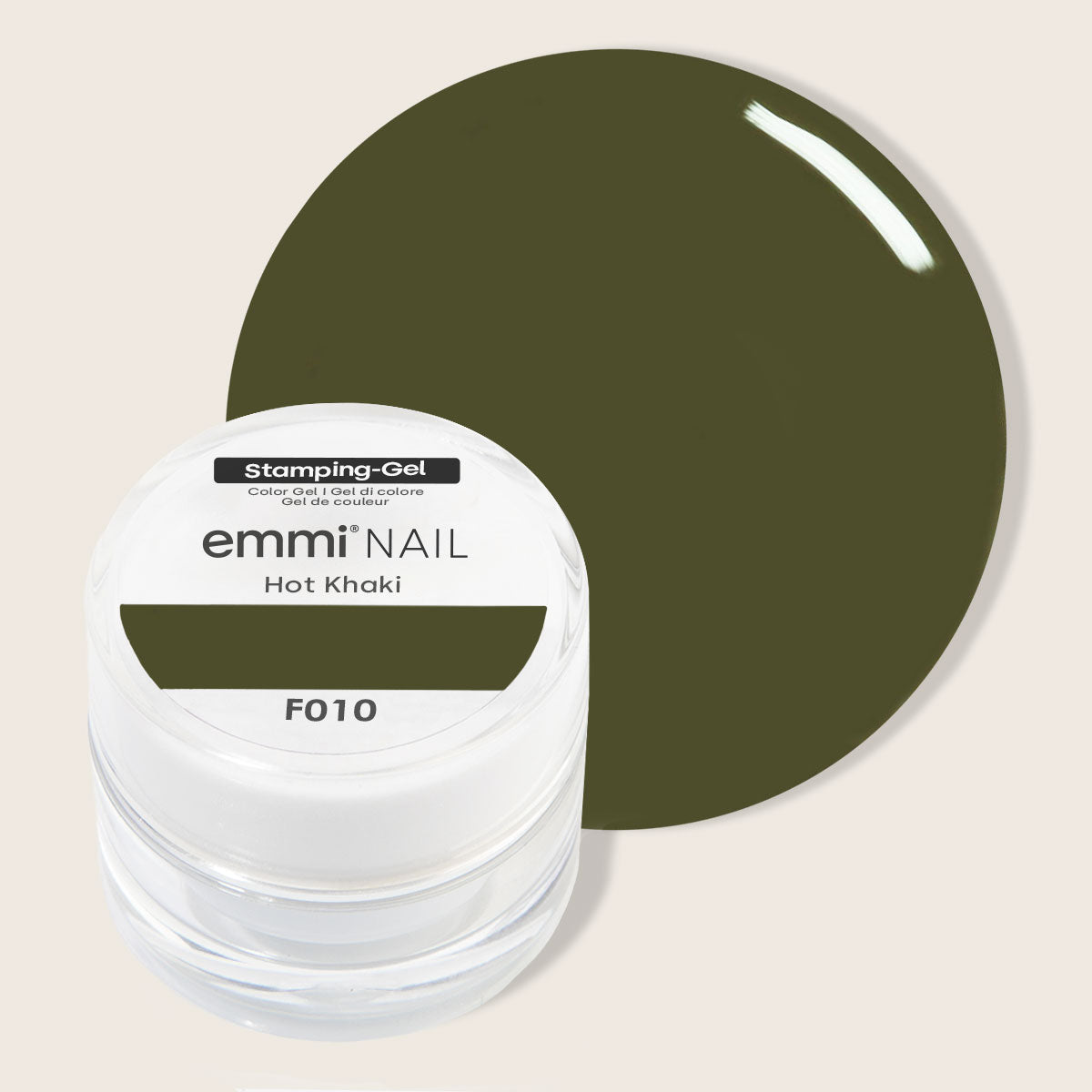 Emmi-Nail Farbgel Hot Khaki 5ml -F010-