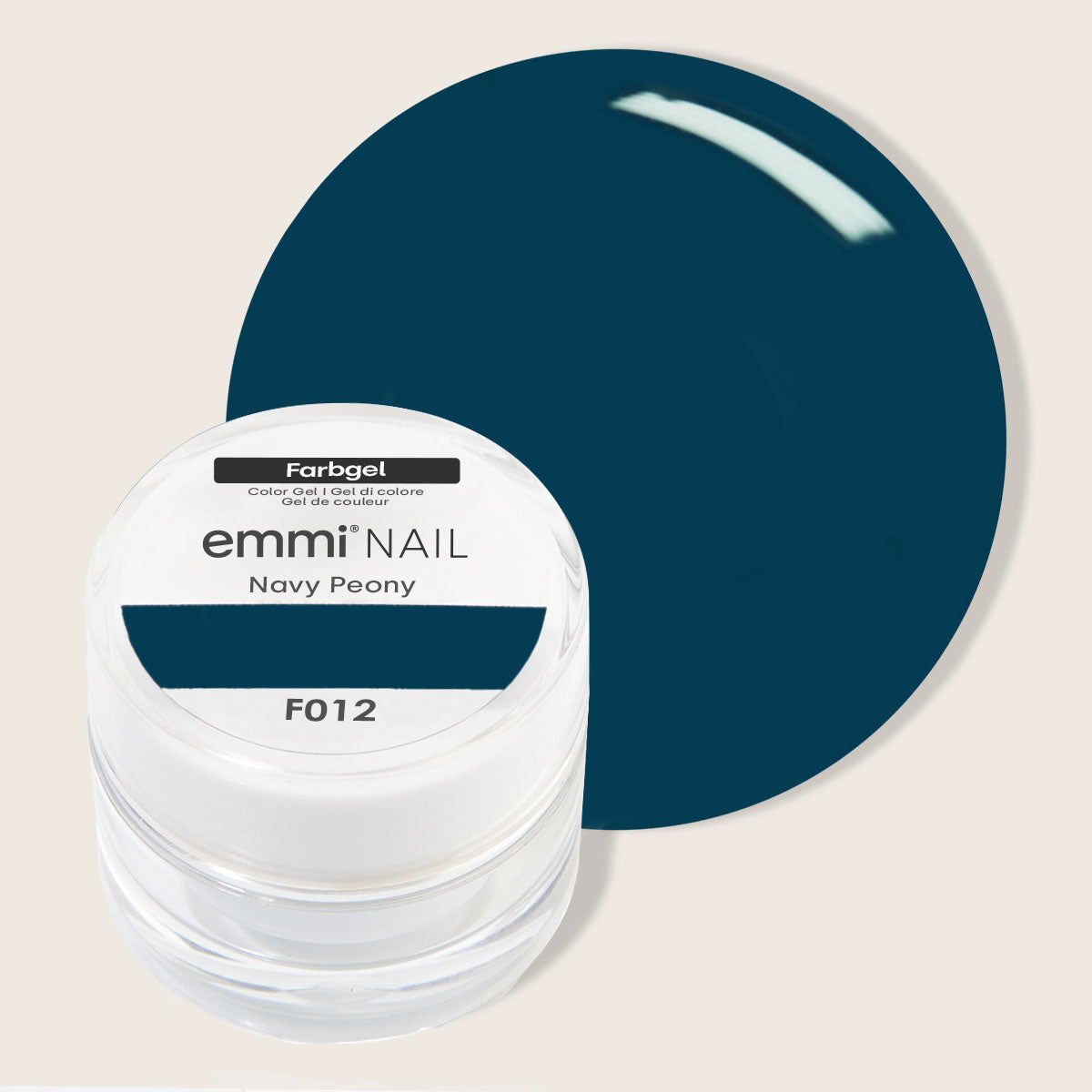 Emmi-Nail Farbgel Navy Peony 5ml -F012-