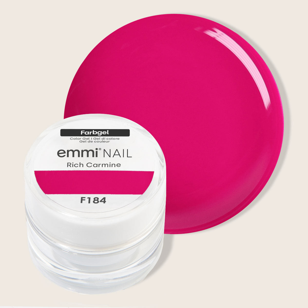 Emmi-Nail Farbgel Rich Carmine -F184-