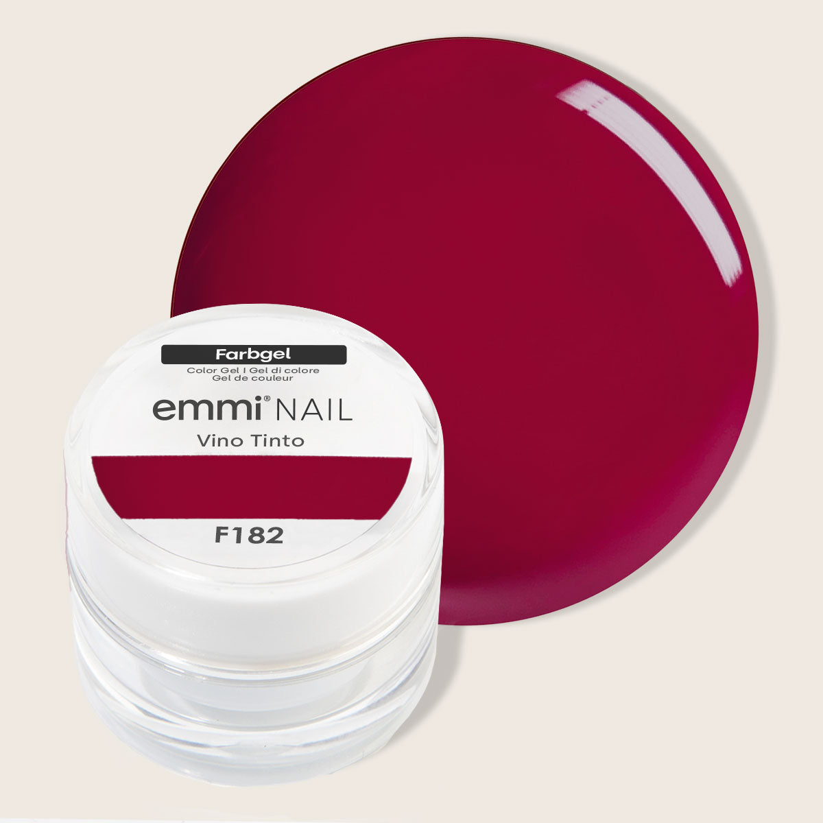 Emmi-Nail Gel Colorant Vino Tinto -F182-