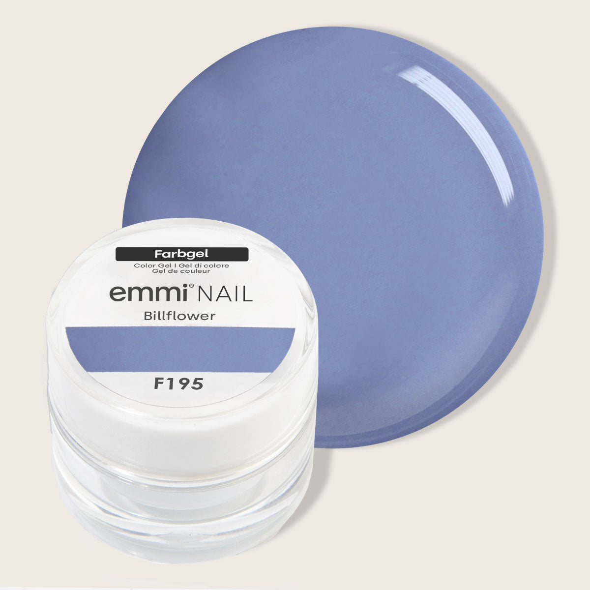 Gel de couleur pour ongles Emmi Billflower -F195-