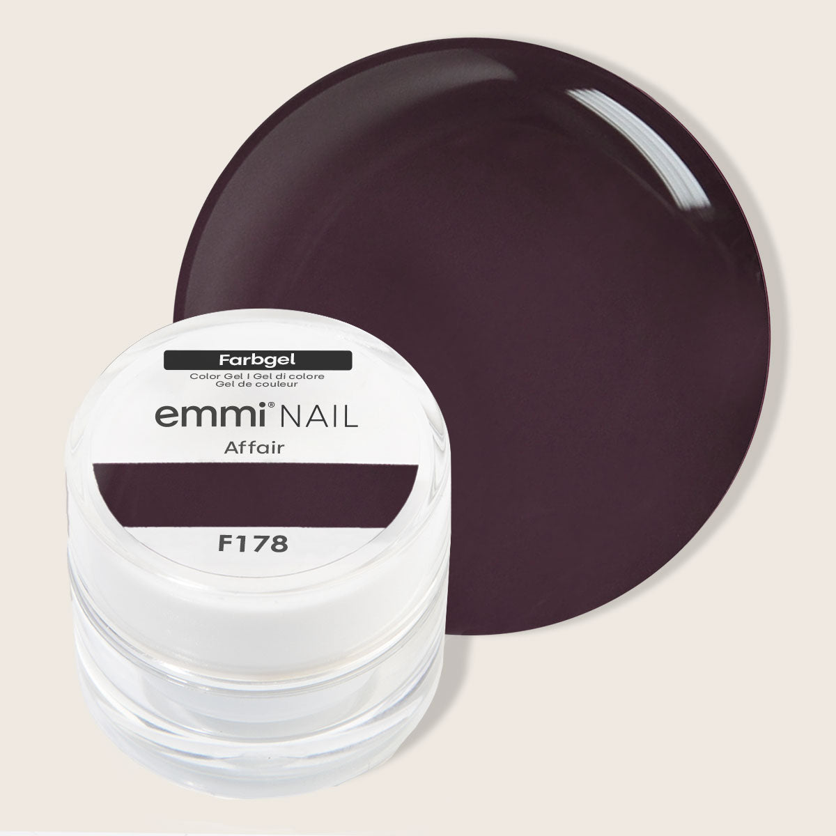 Gel de couleur Emmi-Nail Affair -F178-