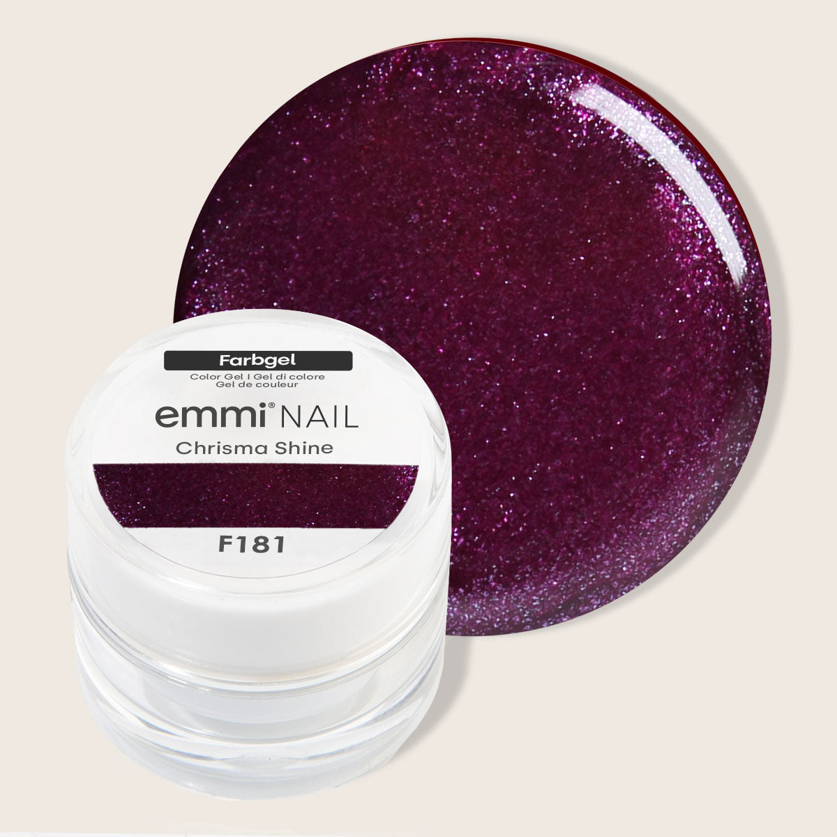 Emmi-Nail Farbgel Chrisma Shine -F181-