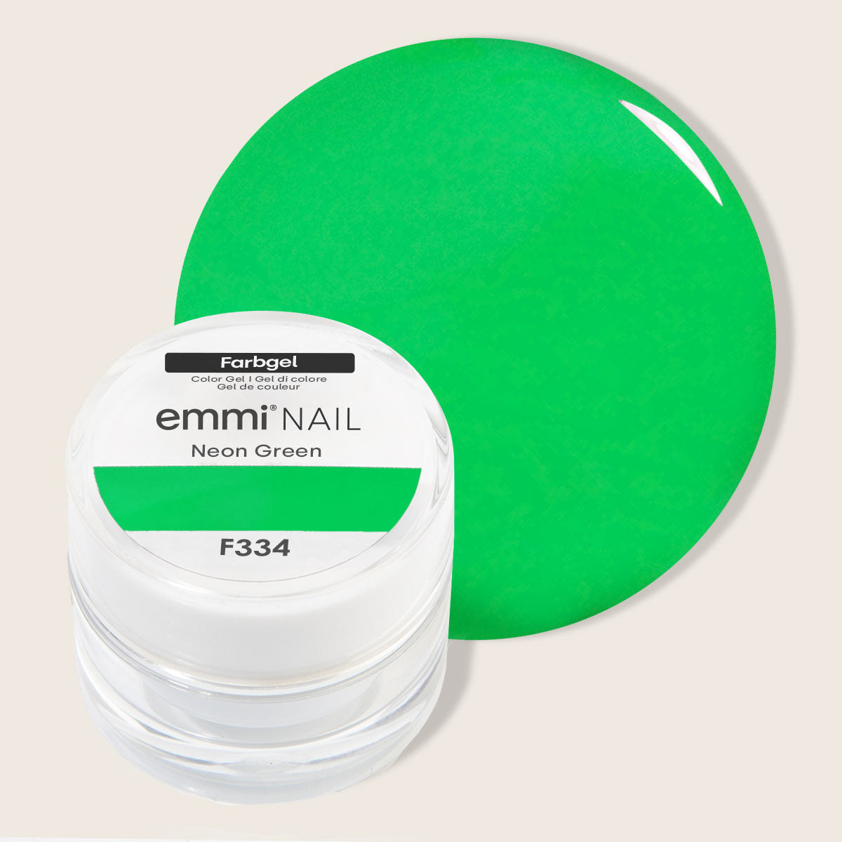 Emmi-Nail Farbgel Neon Green 5ml -F334-