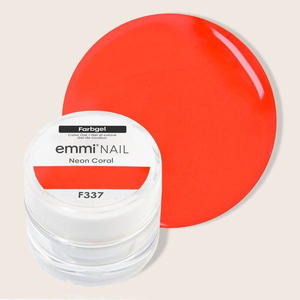 Emmi-Nail Farbgel Neon Coral 5ml -F337-