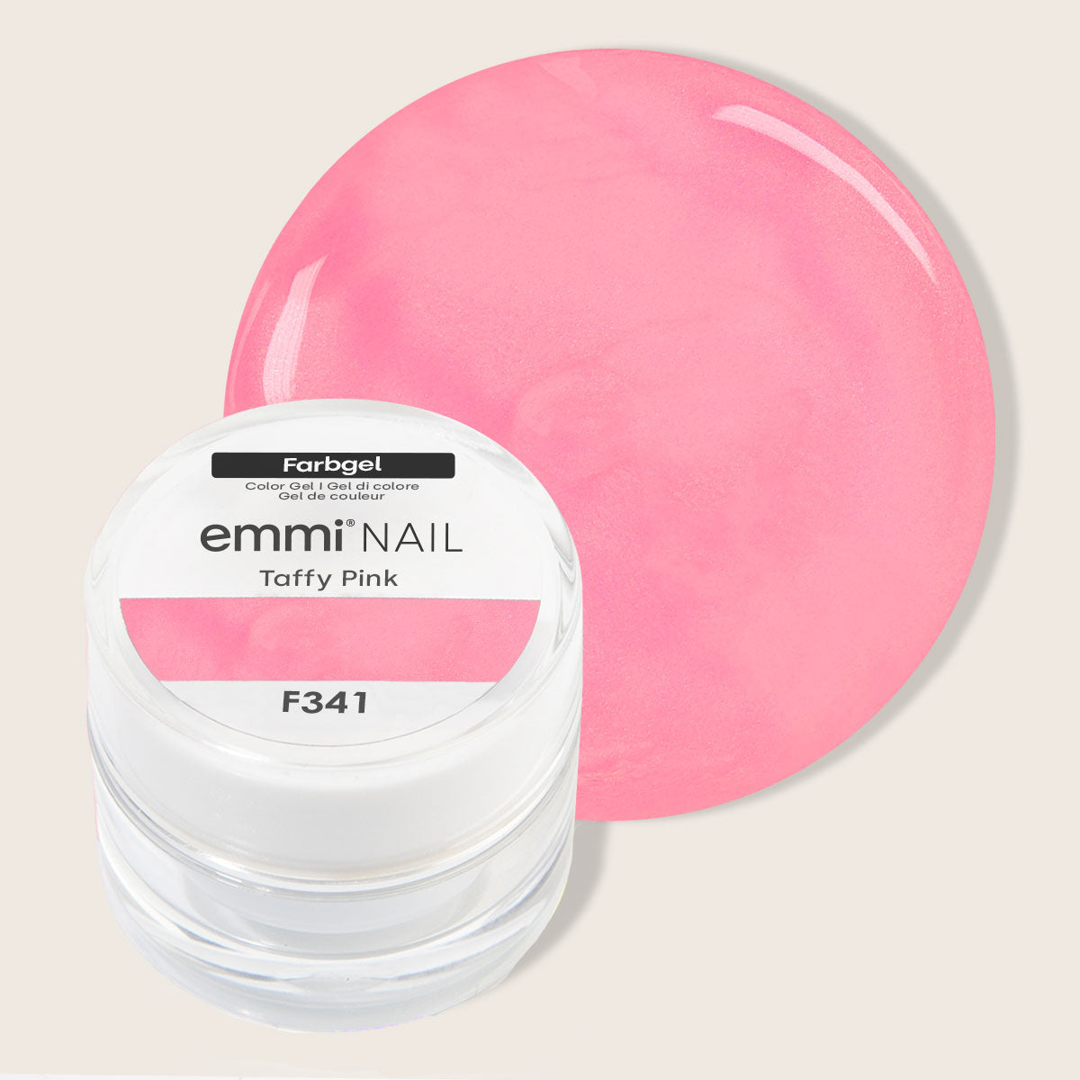 Emmi-Nail Color Gel Taffy Pink 5ml -F341-