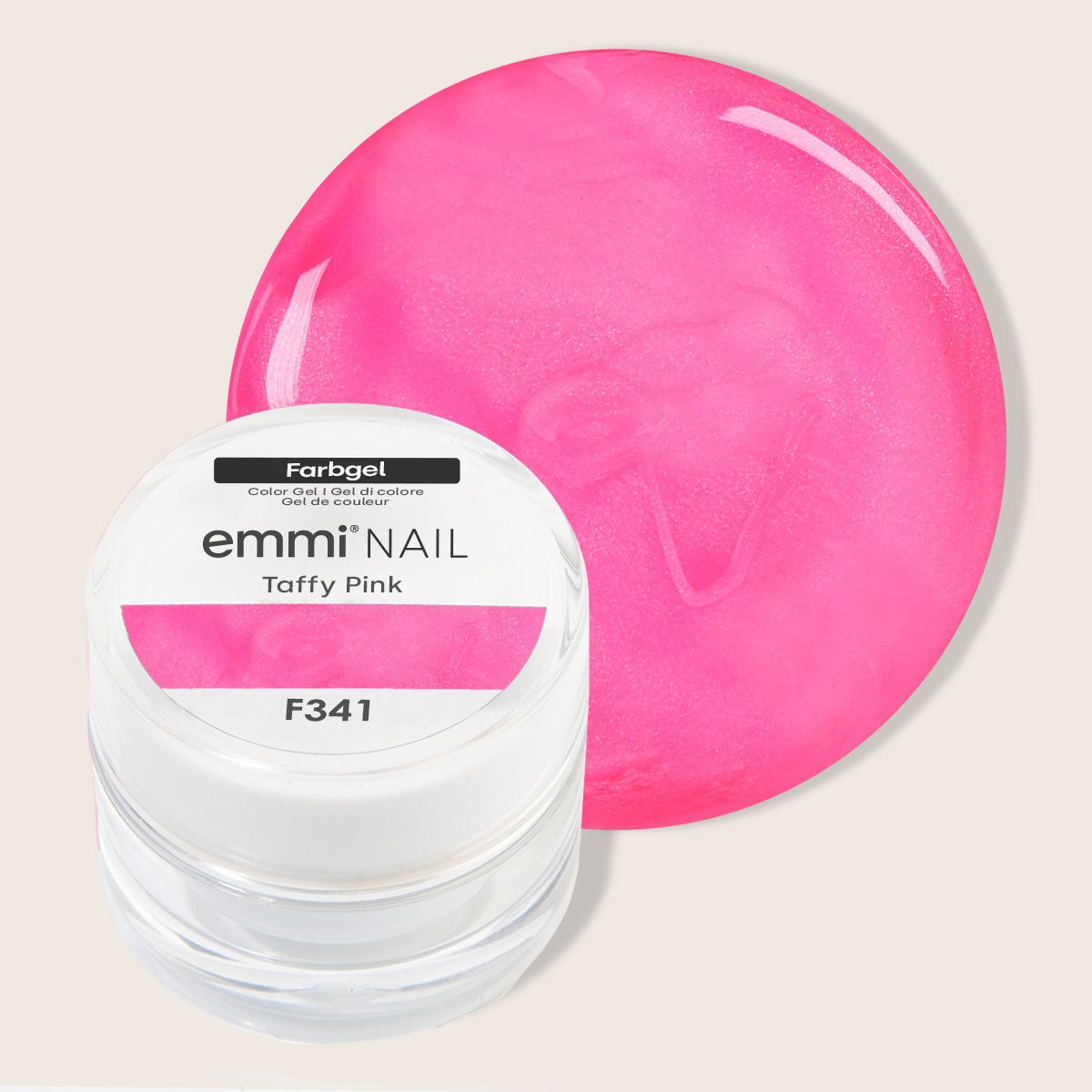 Emmi-Nail Color Gel Taffy Pink 5ml -F341-
