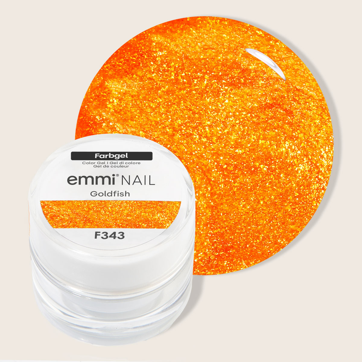 Emmi-Nail Color Gel Goldfish 5ml -F343-