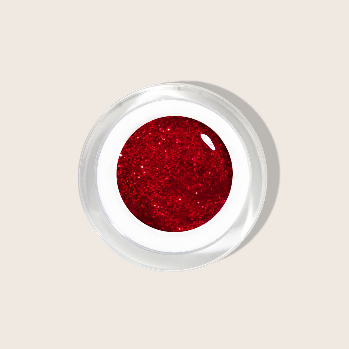 Emmi-Nail Farbgel Magic Red Glitter 5ml -F133-