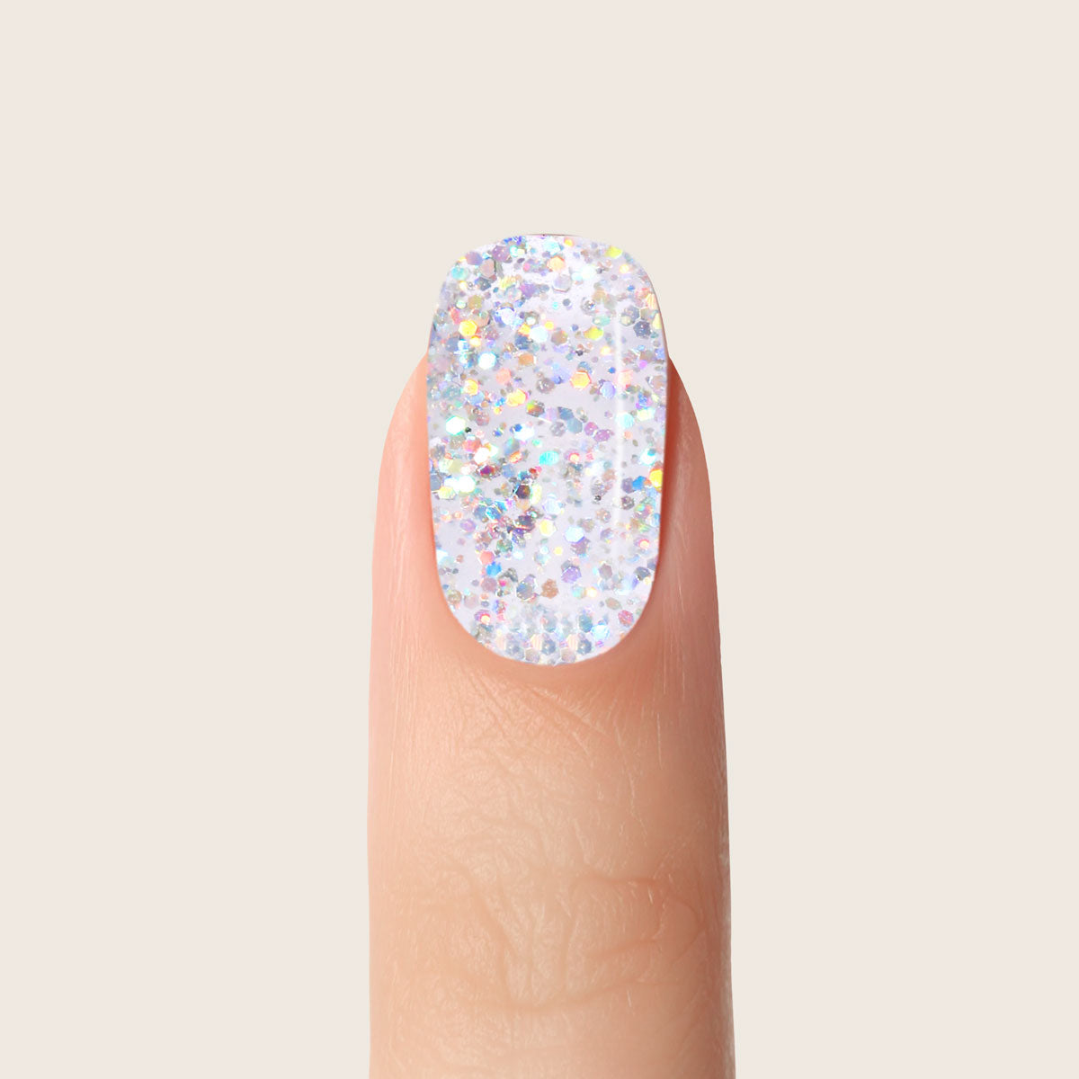 Emmi-Nail Glittergel Silver Rainbow 5ml -F270-