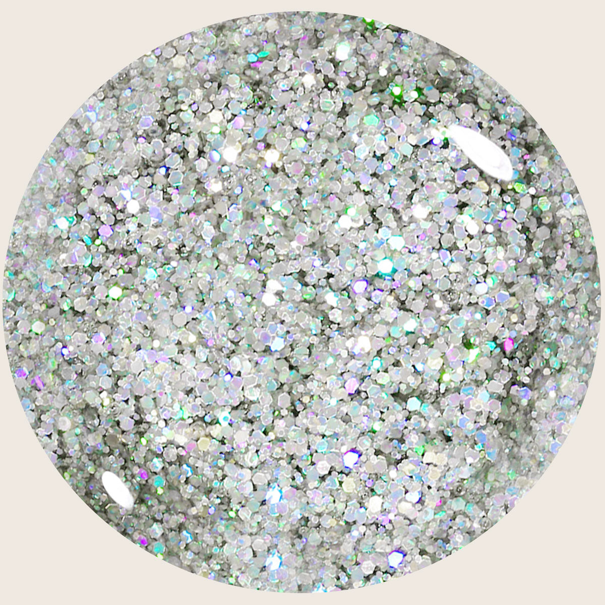 Gel pailleté Emmi-Nail Silver Rainbow 5 ml -F270-