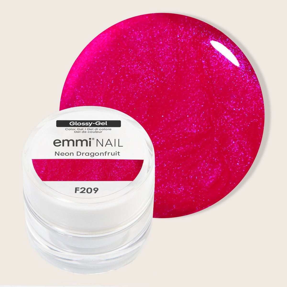 Emmi-Nail Glossy-Gel Dragonfruit 5ml -F209-