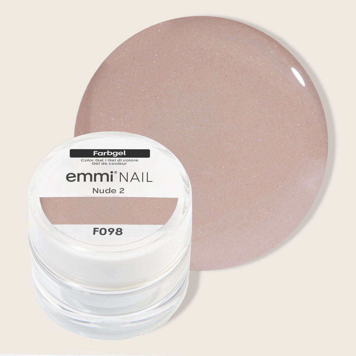 Emmi-Nail Color Gel Nude 2.5ml -F098-