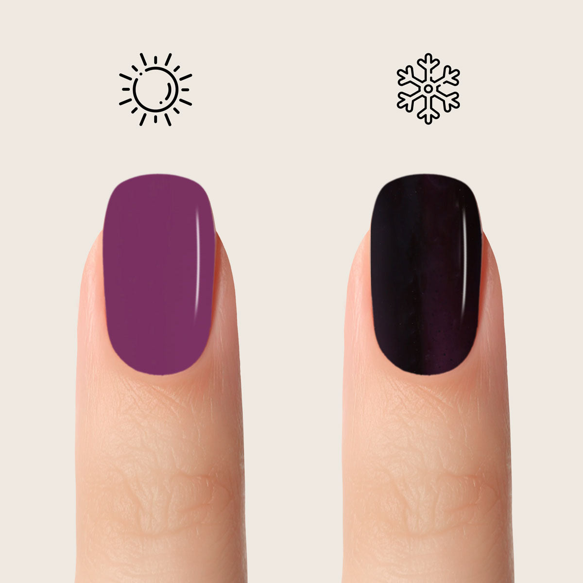 Emmi-Nail Thermogel Gothic Velvet-Naughty Purple -F235-