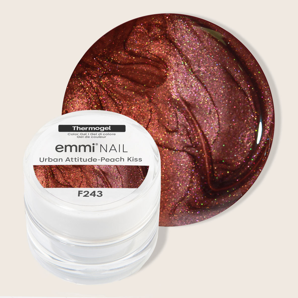Emmi-Nail Thermogel Urban Attitude-Peach Kiss -F243-