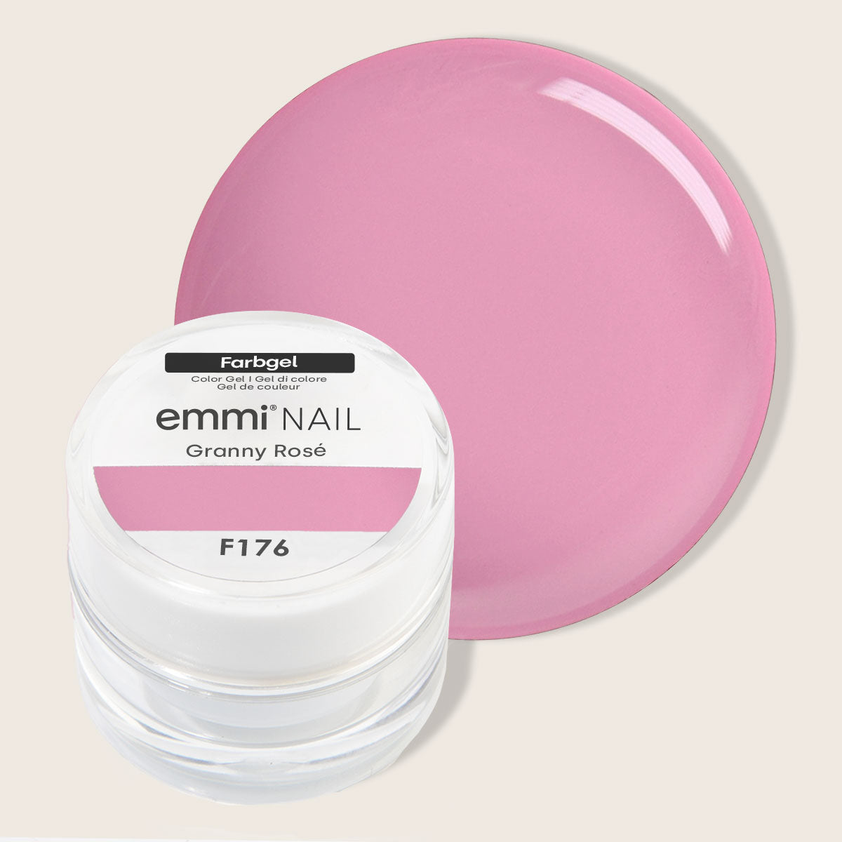 Emmi-Nail Color Gel Granny Rosé -F176-