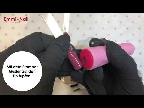 Emmi-Nail Stamping-/Painting-Gel schwarz 5ml