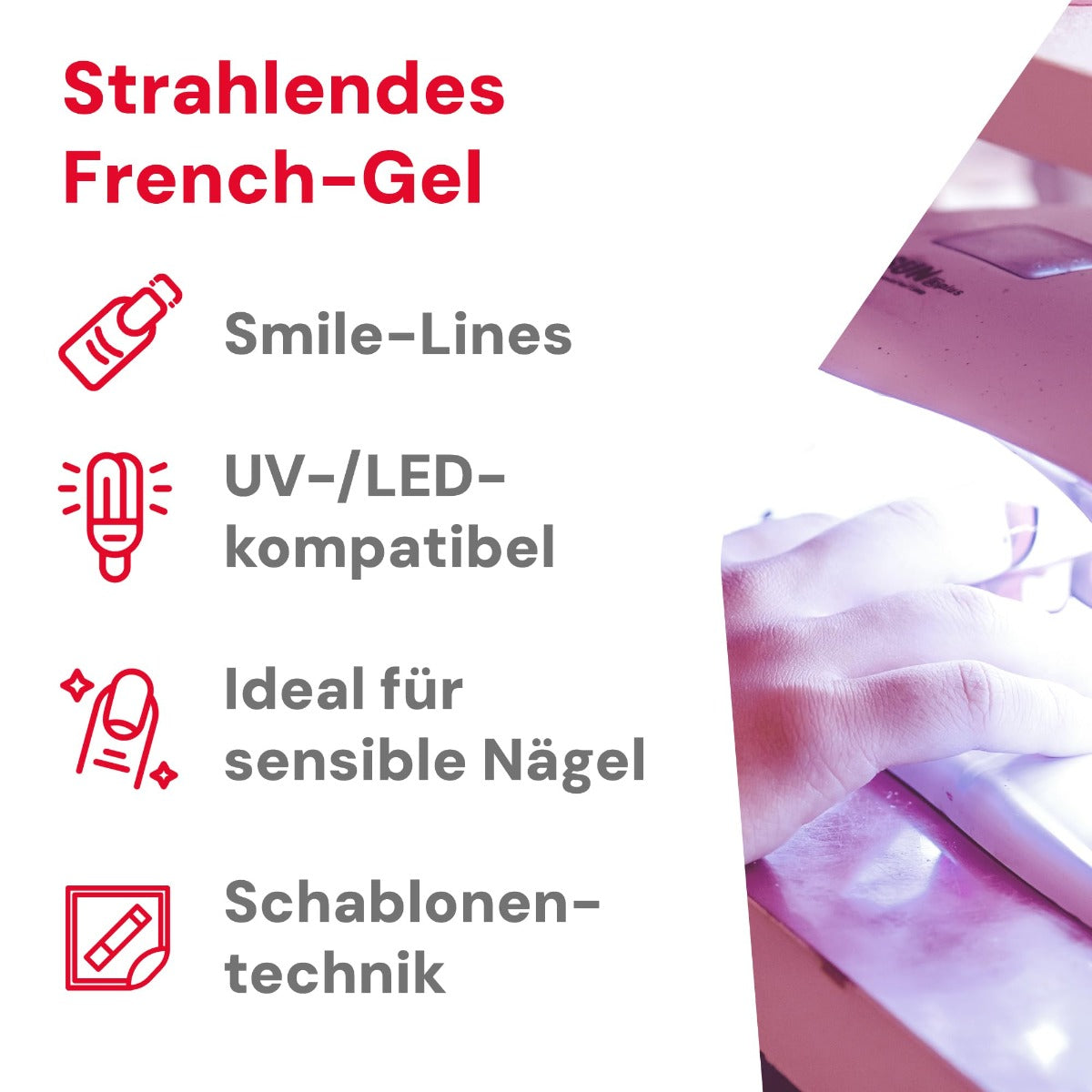 Emmi-Nail Studioline French-Gel super white 15ml