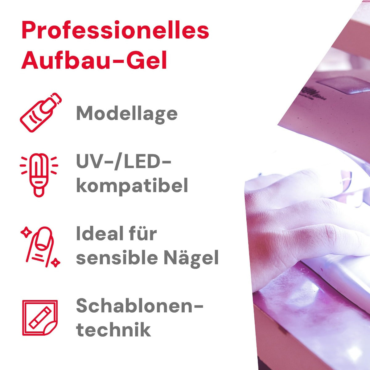 Emmi-Nail Studioline Aufbau-Gel rosé 15ml