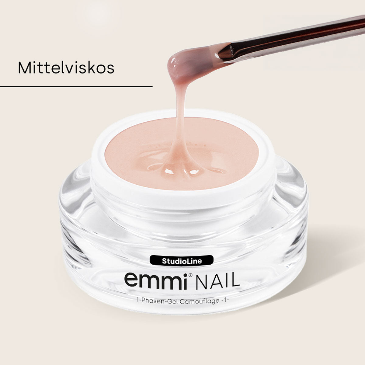 Emmi-Nail Studioline 1-Phasen-Gel Camouflage -1- 15ml