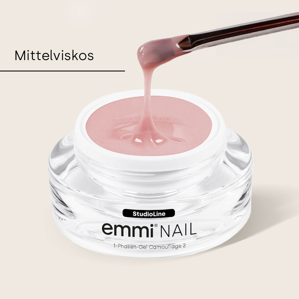 Emmi-Nail Studioline 1-Phasen-Gel Camouflage -2- 15ml
