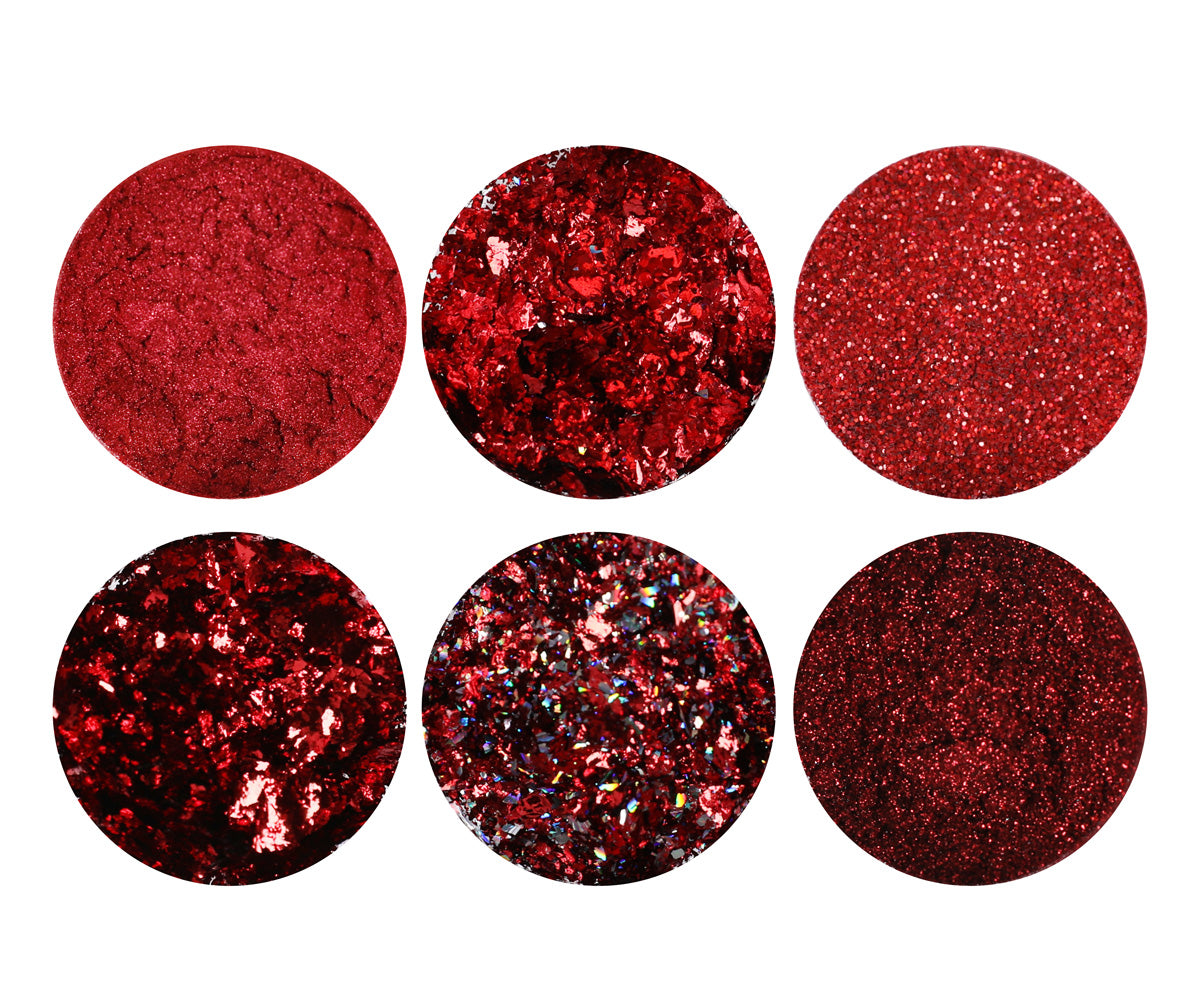 Emmi Nailart Powder-Set Rot