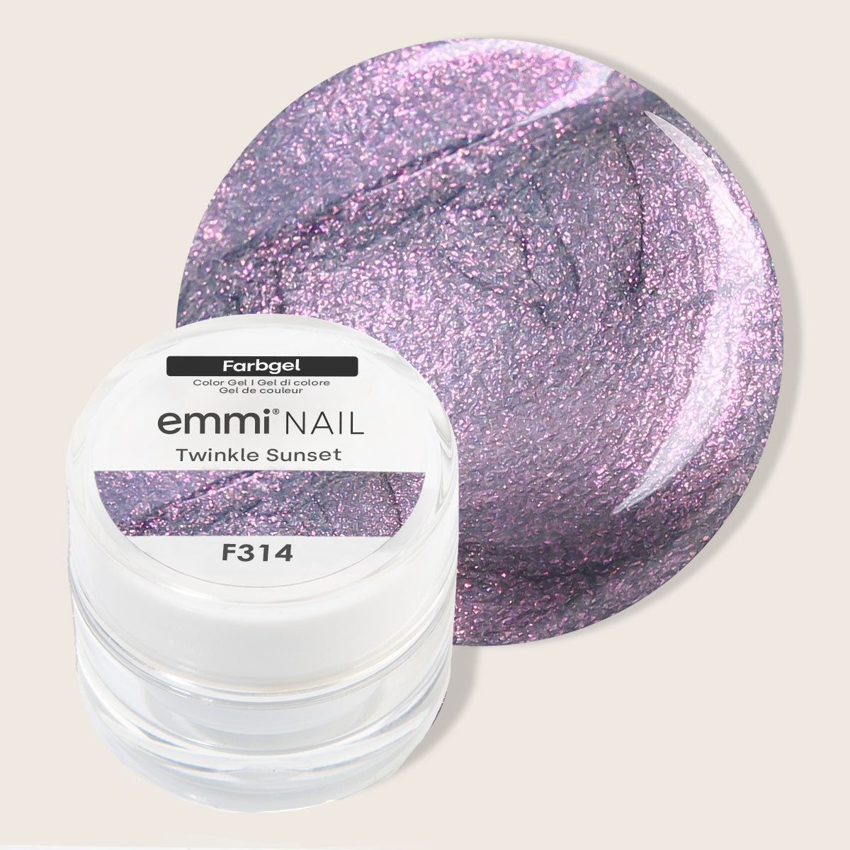 Emmi-Nail Farbgel Twinkle Sunset -F314-