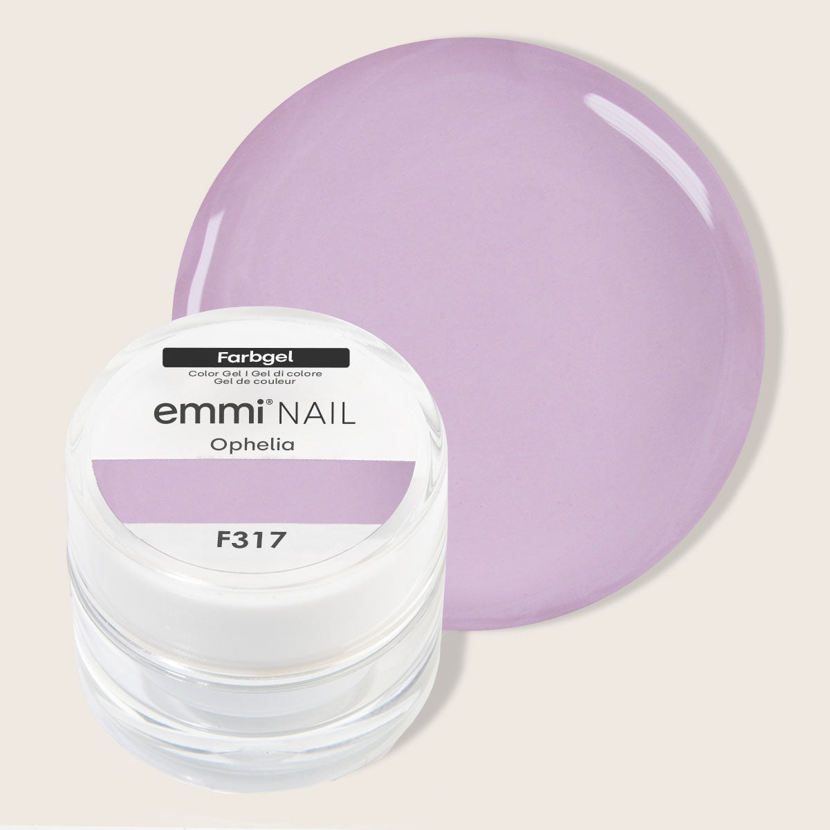 Gel de couleur pour ongles Emmi Ophelia -F317-