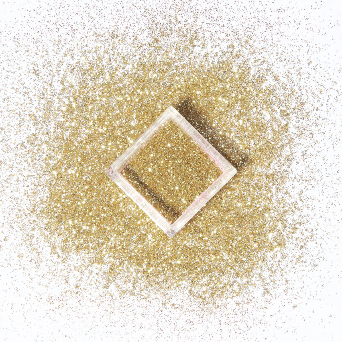 Glitterpuder gelb-gold