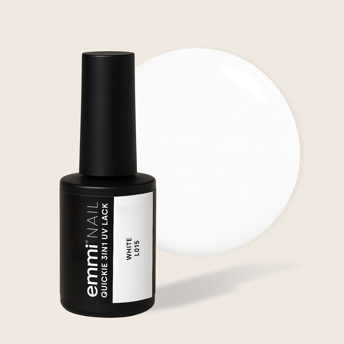 Emmi-Nail Quickie Blanc 3en1 -L015- 