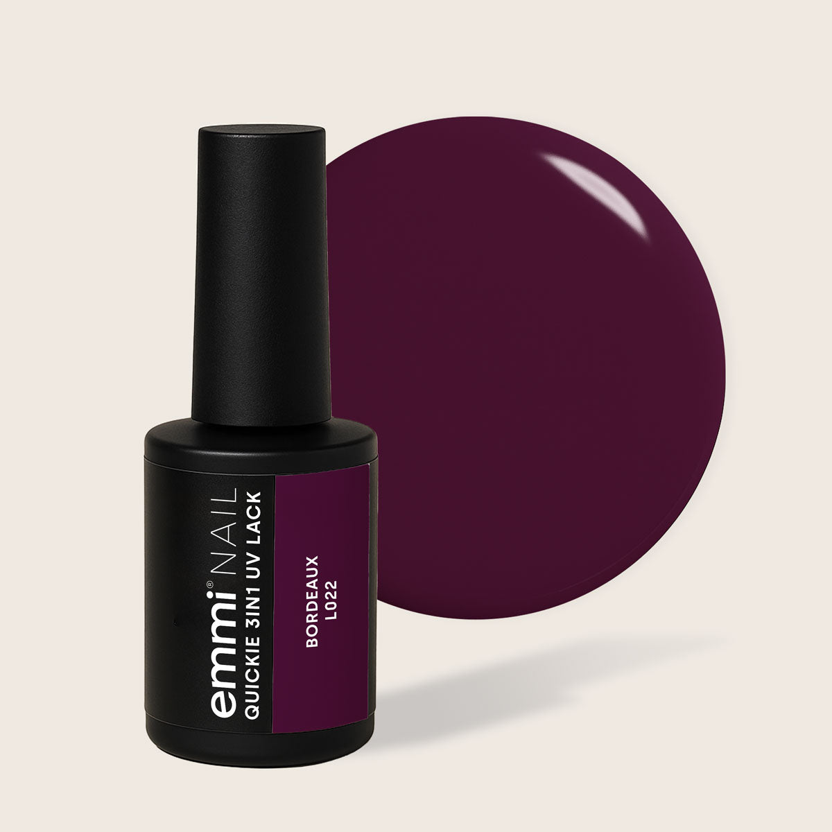 Emmi-Nail Quickie Bordeaux 3en1 -L022- 