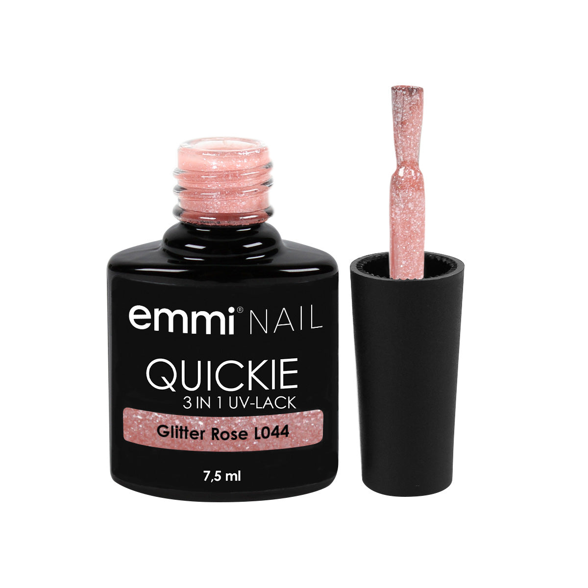 Emmi-Nail Quickie Glitter Rose 3in1 -L044-