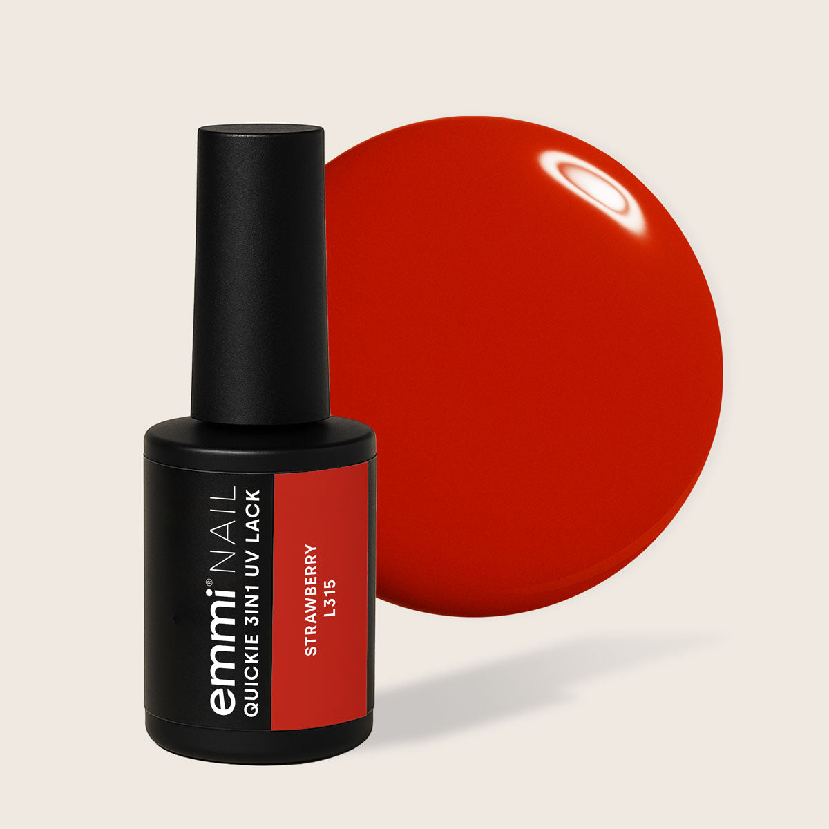 Emmi-Nail Quickie Strawberry 3in1 -L315-