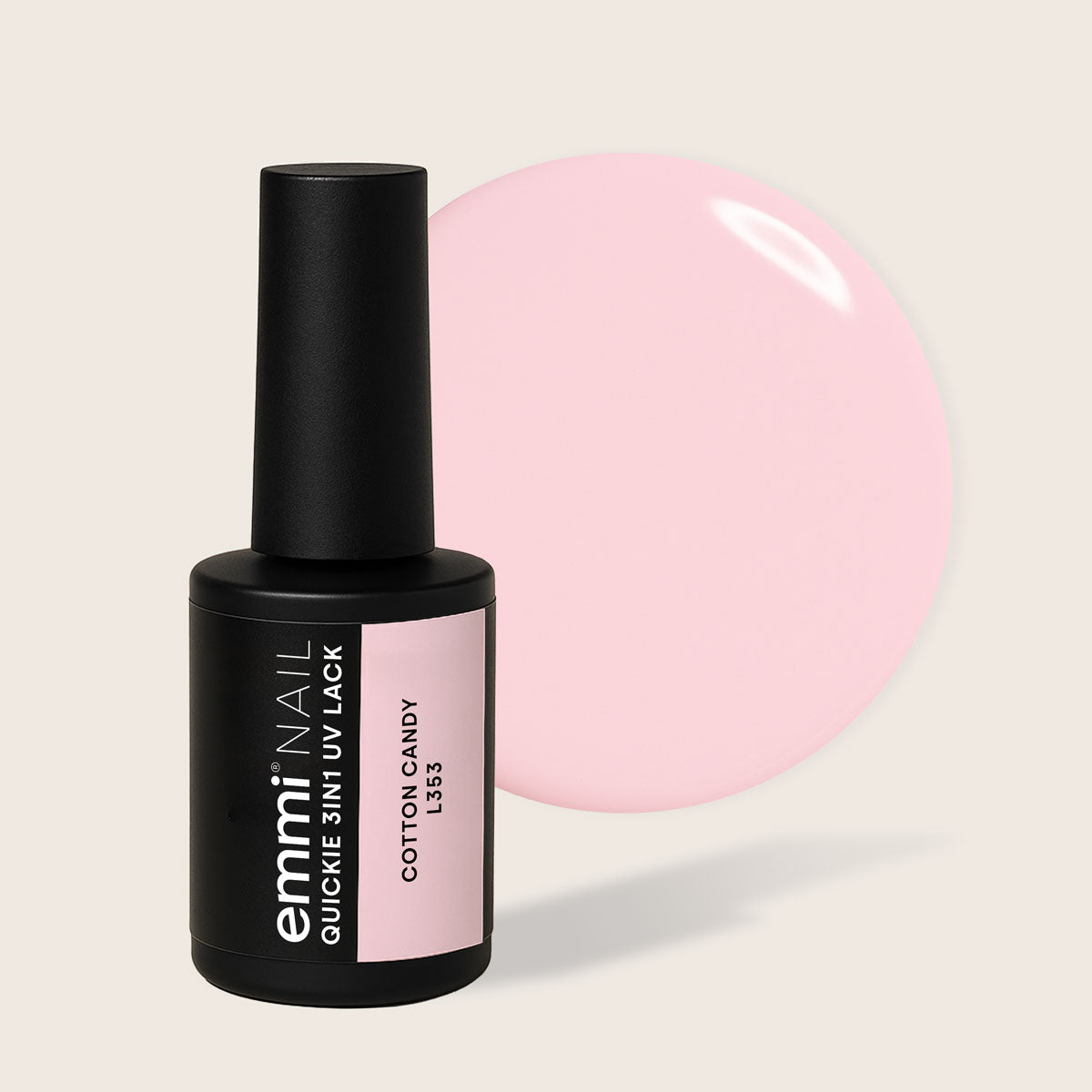 Emmi-Nail Quickie Barbe à Papa 3en1 -L353-