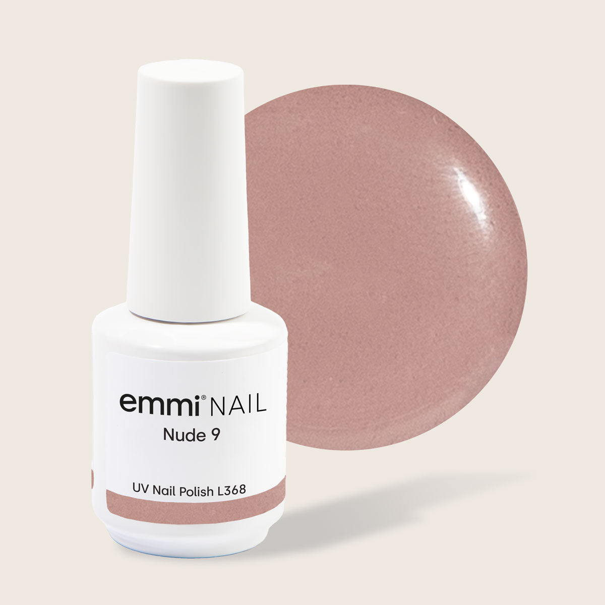 Shellac UV Polish Nude 9 15ml -L368-
