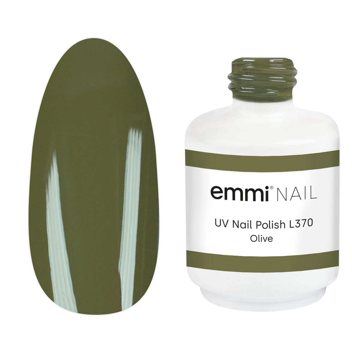 Shellac UV Polish Olive 15ml -L370-