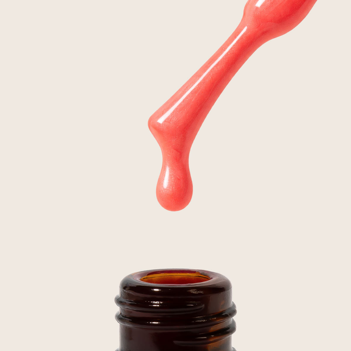 Vernis UV Shellac Cerise Néon 15 ml -L404- 