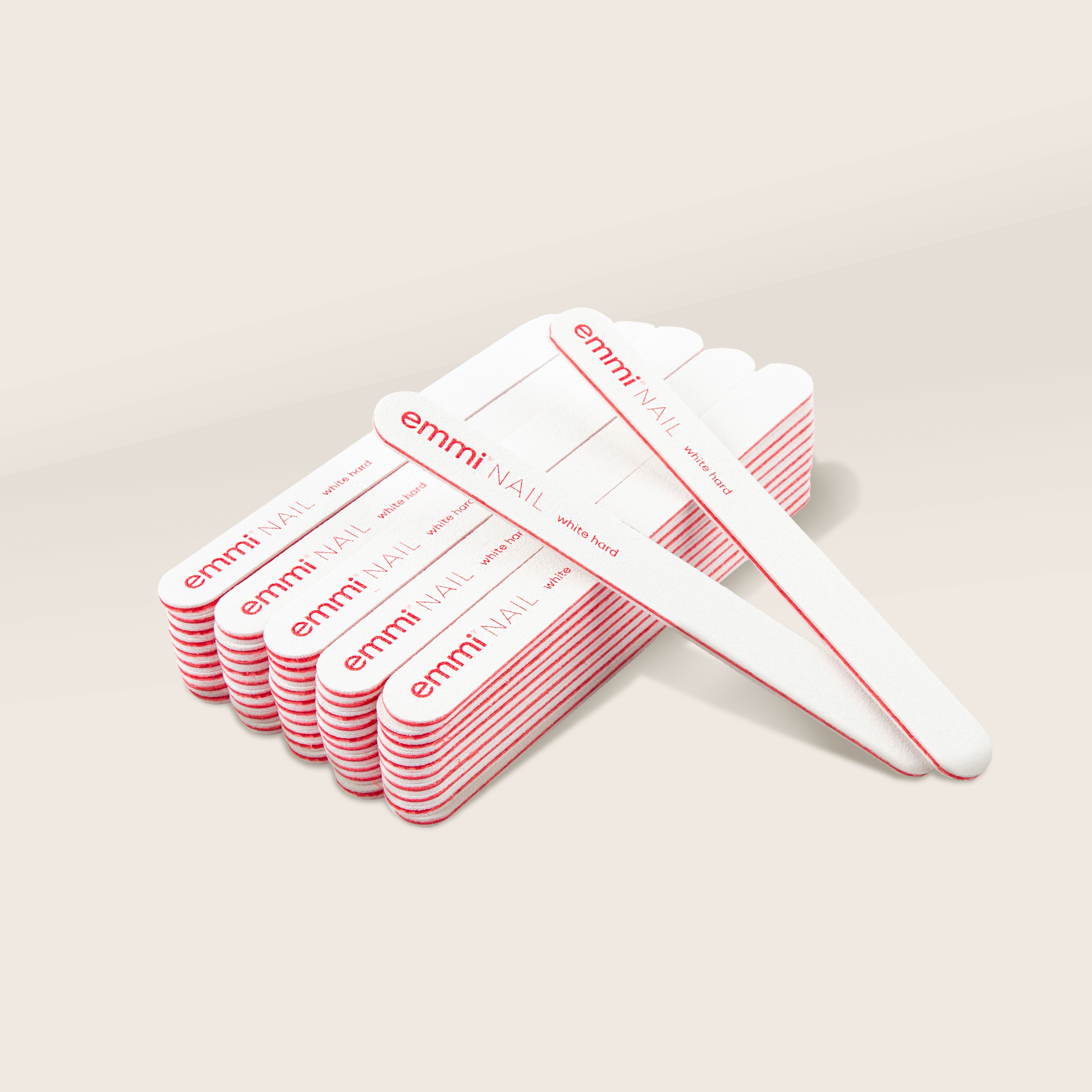 Profi-Feile white hard file 80/80 (50er Pack)