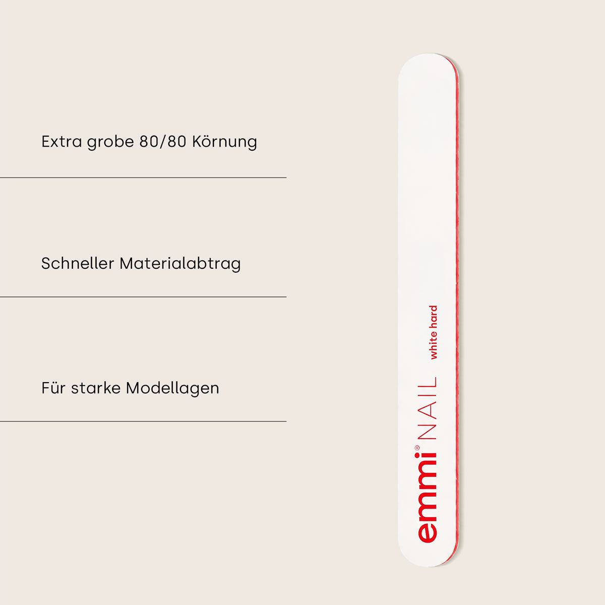 Profi-Feile white hard file 80/80