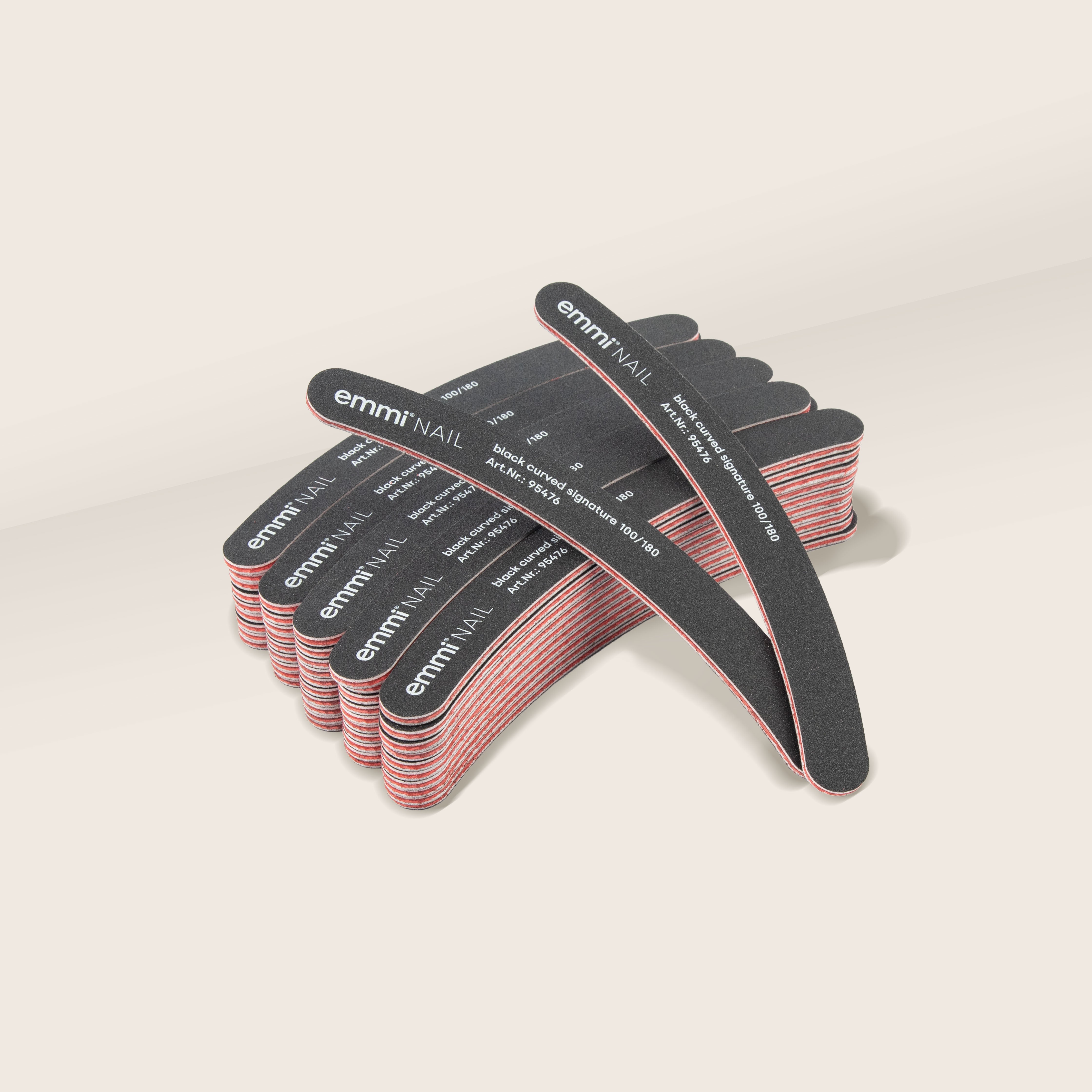 Ergonomicfeile black curved signature 100/180 (Kopie)