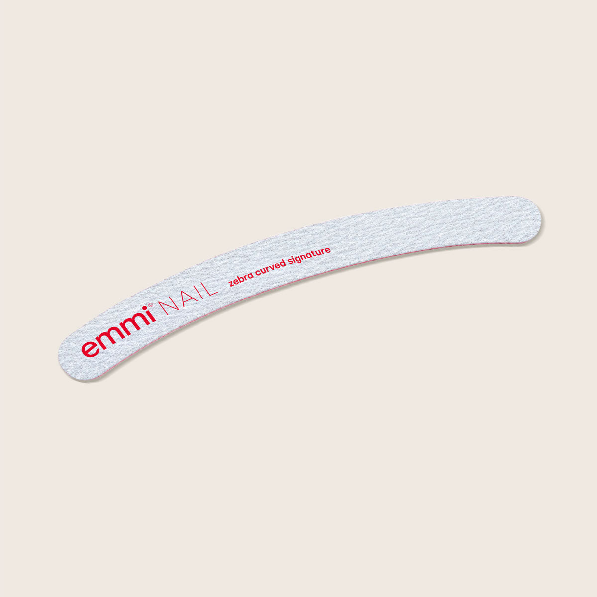 Ergonomicfeile zebra curved signature 100/180